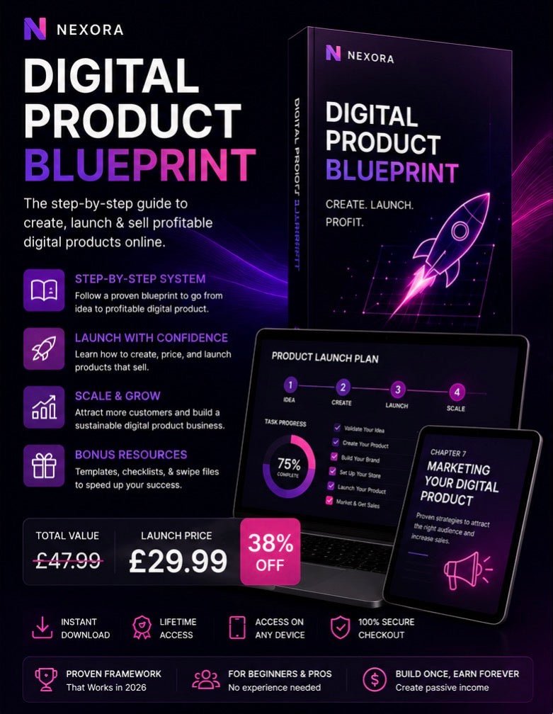 The Digital Product Blueprint