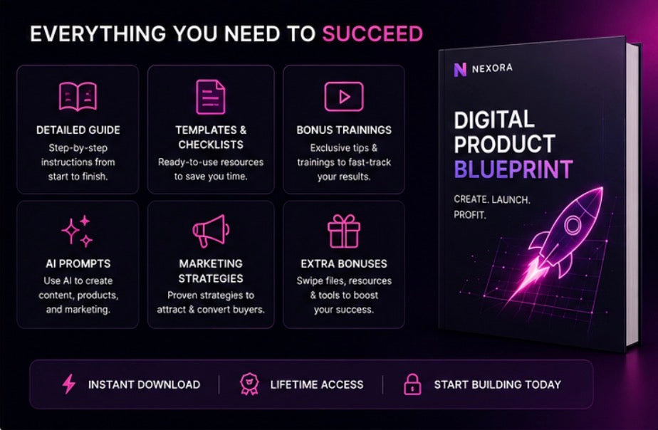 The Digital Product Blueprint
