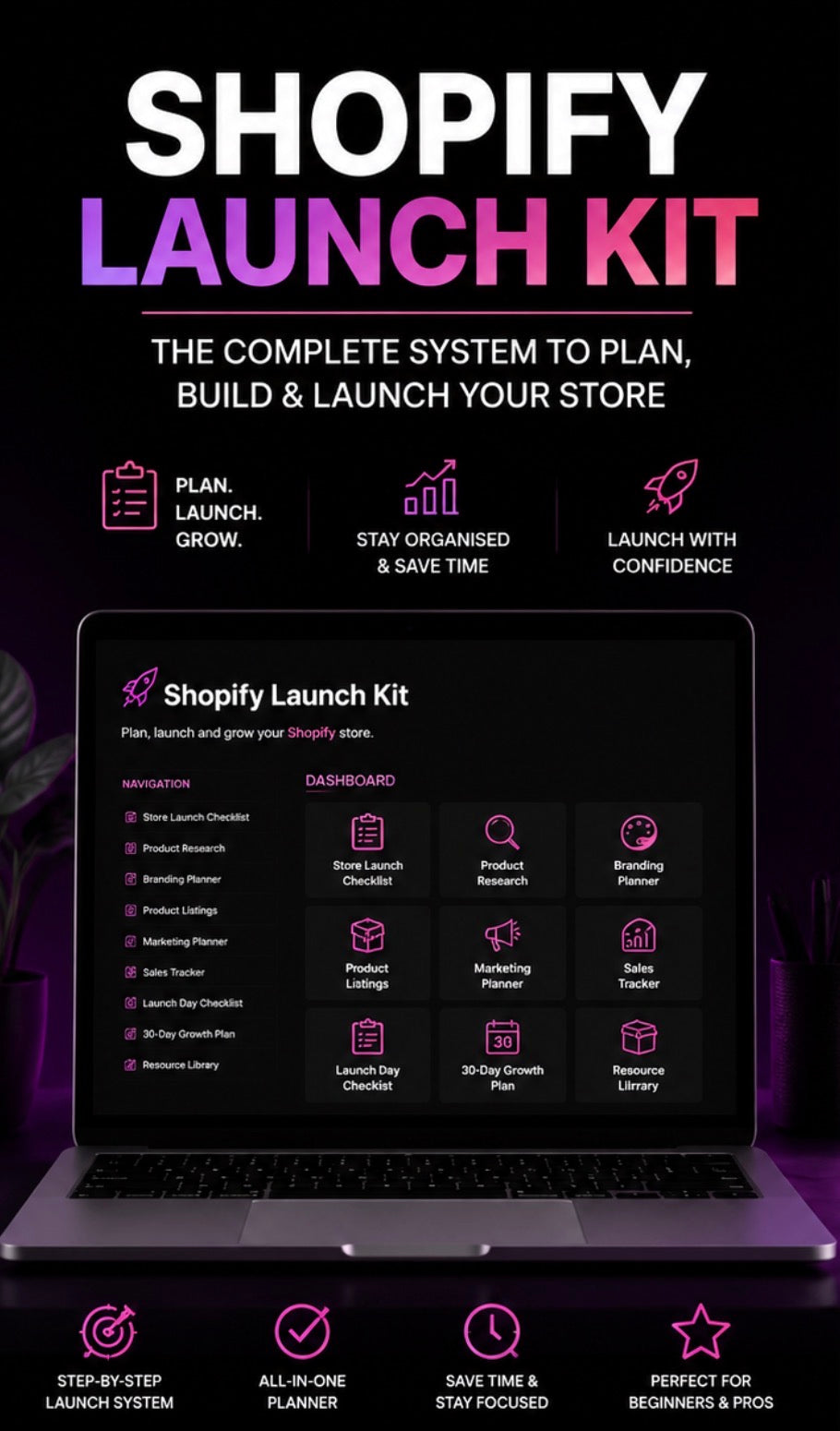 Shopify Launch Kit | Complete Store Setup & Launch System