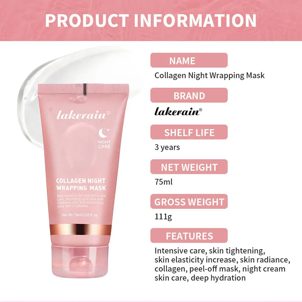 Korean Deep Collagen Mask – Peel-Off Face Mask