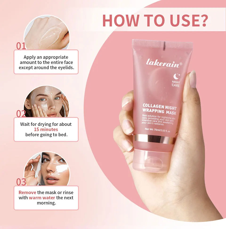 Korean Deep Collagen Mask – Peel-Off Face Mask