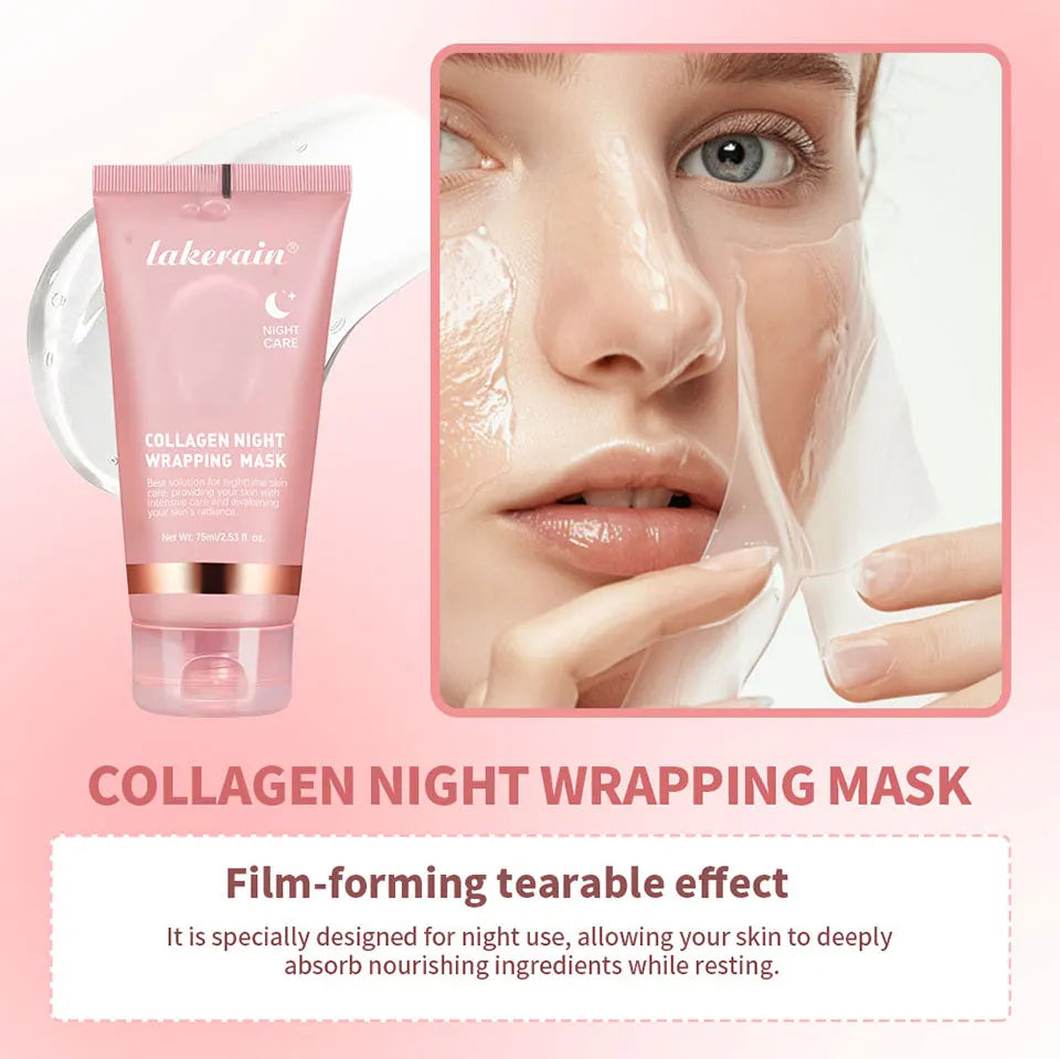 Korean Deep Collagen Mask – Peel-Off Face Mask